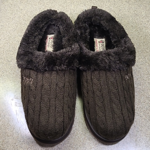 SKECKERS BOB'S HOUSE SHOES 👞SIZE 6 / 7 Dark Brown - Picture 9 of 16